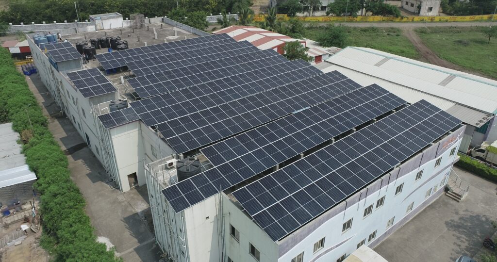 solar panels on roof - Flares Solar